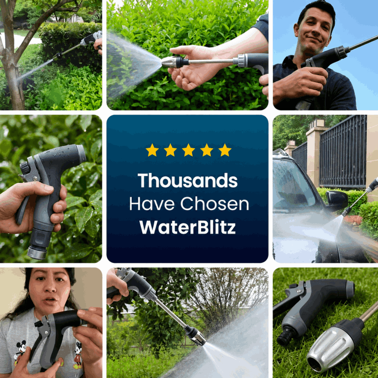Qinux WaterBlitz Customers Using the device Easily